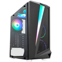 Gabinete ATX - K-Mex Black Hawk - CG-05QI - Preto