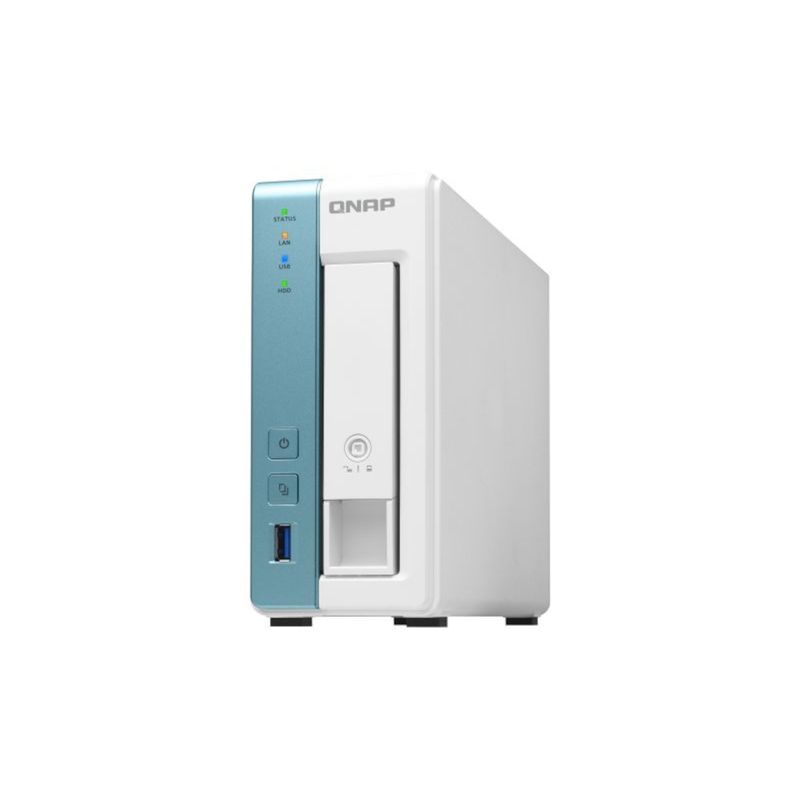 122349-3-NAS_QNAP_1_baia_TS_131K_Alpine_AL214_1GB_DDR3_1x_GbE_LAN_3x_USB_3_2_sem_discos_122349
