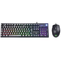 Teclado e Mouse Gamer - USB - HP - Preto - GM300