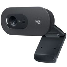 Webcam c/ Microfone - USB - Logitech C505E HD - Preta - 960-001372