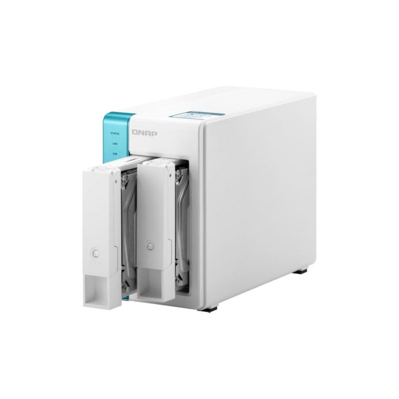 122340-2-NAS_QNAP_2_baias_TS_231P3_2G_US_Alpine_AL314_2GB_DDR3_1x_2_5GbE_LAN_1x_Gbe_LAN_3x_USB_3_2_sem_discos_122340