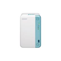NAS QNAP 2 baias TS-251D-4G-US (Celeron J4005, 4GB DDR4, 1x Gbe LAN, 1x PCIe x4, 2x USB 3.2, 1x HDMI 2.0, IR, s/ discos)