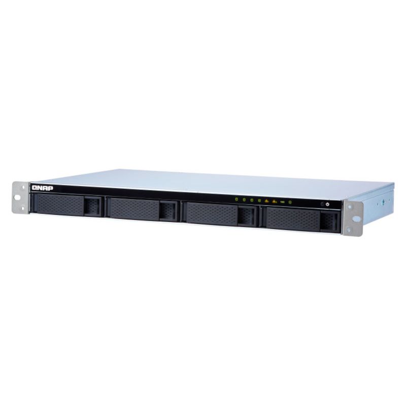 122355-2-NAS_QNAP_4_baias_Rack_TS_431XeU_2G_US_1U_Alpine_AL314_-2GB_DDR3_2x_Gbe_LAN_1x_10GbE_SFP_4x_USB_3_2_sem_discos_122355