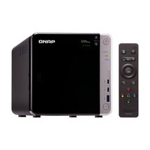 NAS QNAP 4 baias TS-453BT3-8G-US (Celeron J3455, 8GB DDR3L, 2x M.2 SATA, 2x GbE LAN, 1x 10GbE, IR, HDMI, s/ discos)