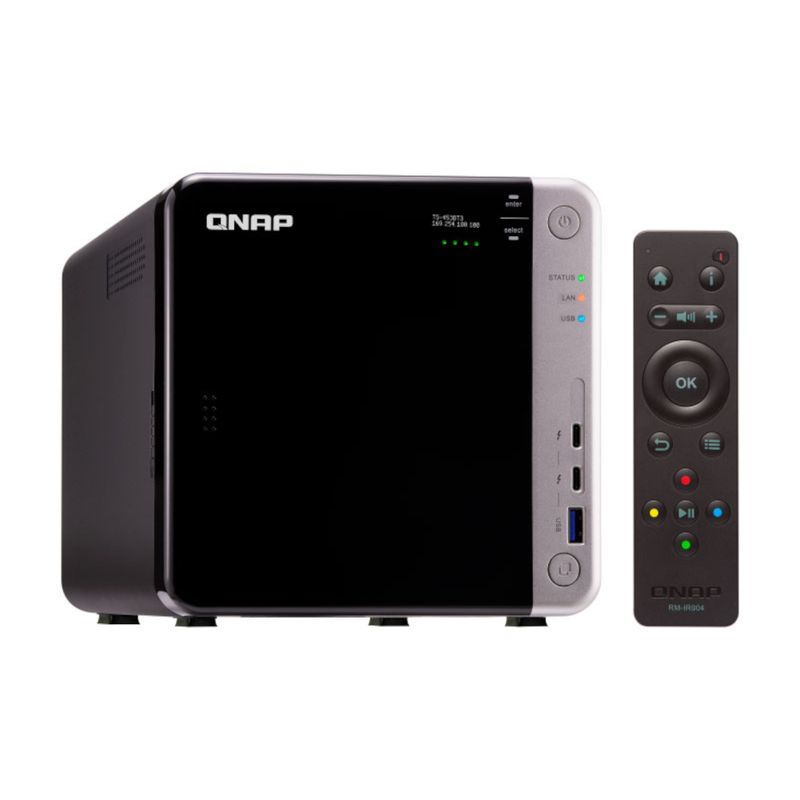 122382-1-NAS_QNAP_4_baias_TS_453BT3_8G-US_Celeron_J3455_8GB_DDR3L_2x_M_2_SATA_2x_GbE_LAN_1x_10GbE_IR_HDMI_s_discos_122382