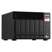 NAS QNAP 6 baias TS-673A-4G-US (Ryzen V1500B, 4GB DDR4, 2x M.2 nVME, 2x 2.5GbE LAN, 2x PCIe x4 slot, sem discos)