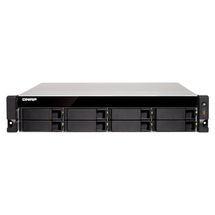 NAS QNAP 8 baias Rack TS-832PXU-4G-US 2U (Alpine AL324, 4GB DDR4, 2x 2.5GbE LAN, 2x 10GbE SFP+, 1x PCIe x2, sem discos)