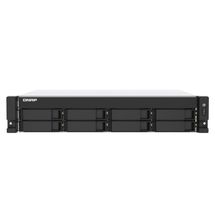 NAS QNAP 8 baias Rack TS-853DU-RP-4G-US 2U (Celeron J4125, 4GB DDR4, 2x 2.5GbE LAN, 1x PCIe x2, 2x PSU, 1x HDMI, s/ HD)