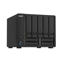 NAS QNAP 9 baias TS-932PX-4G-US (Alpine AL324, 4GB DDR4, 2x 2.5GbE LAN, 2x 10GbE SFP+, 3x USB 3.2, sem discos)