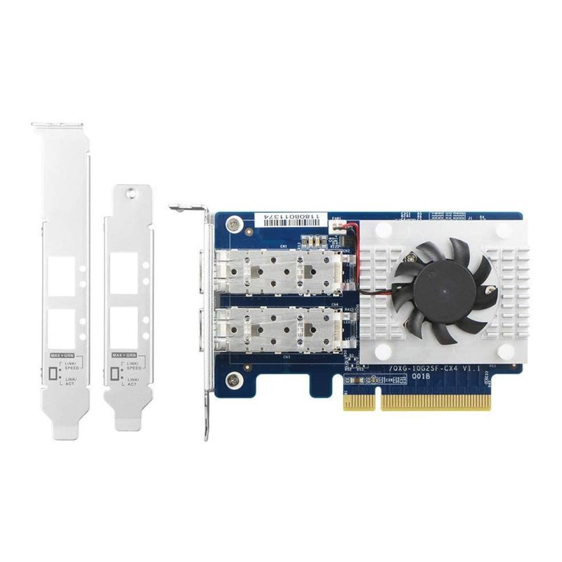 122389-4-Placa_de_Rede_QNAP_QXG_10G2SF_CX4_Dual_Port_SFP_10GbE_Network_Expansion_Card_2x_10GbE_SFP_PCIe_Gen3_x8_122389