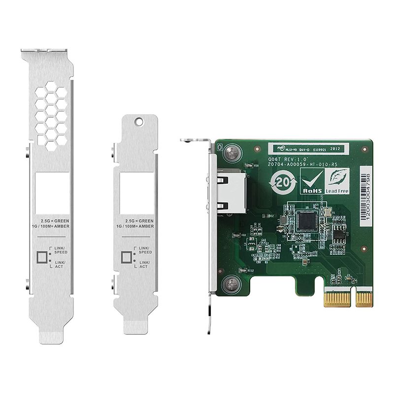 122386-4-Placa_de_Rede_QNAP_QXG_2G1T_I225_Single_Port_10Gbase_T_2_5GbE_Network_Expansion_Card_1x_2_5GbE_RJ_45_PCIe_Gen2_x1_122386