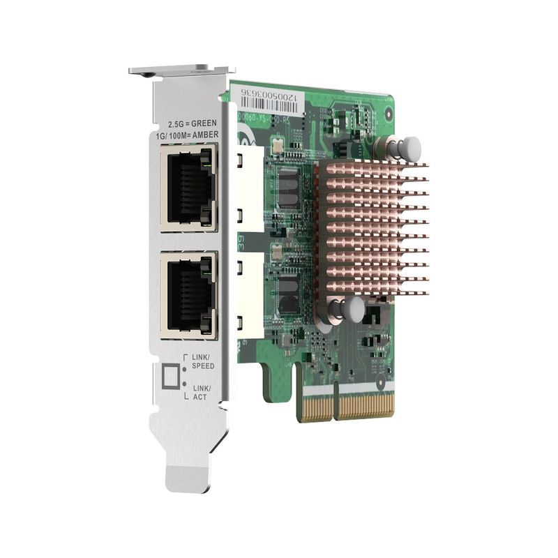 122387-3-Placa_de_Rede_QNAP_QXG_2G2T_I225_Dual_Port_10Gbase_T_2_5GbE_Network_Expansion_Card_2x_2_5GbE_RJ_45_PCIe_Gen2_x2_122387