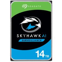 HD 14TB SATA3 Seagate SkyHawk AI - ST14000VE0008  (3,5pol, 6Gb/s, 7.200 RPM, 256MB Cache)