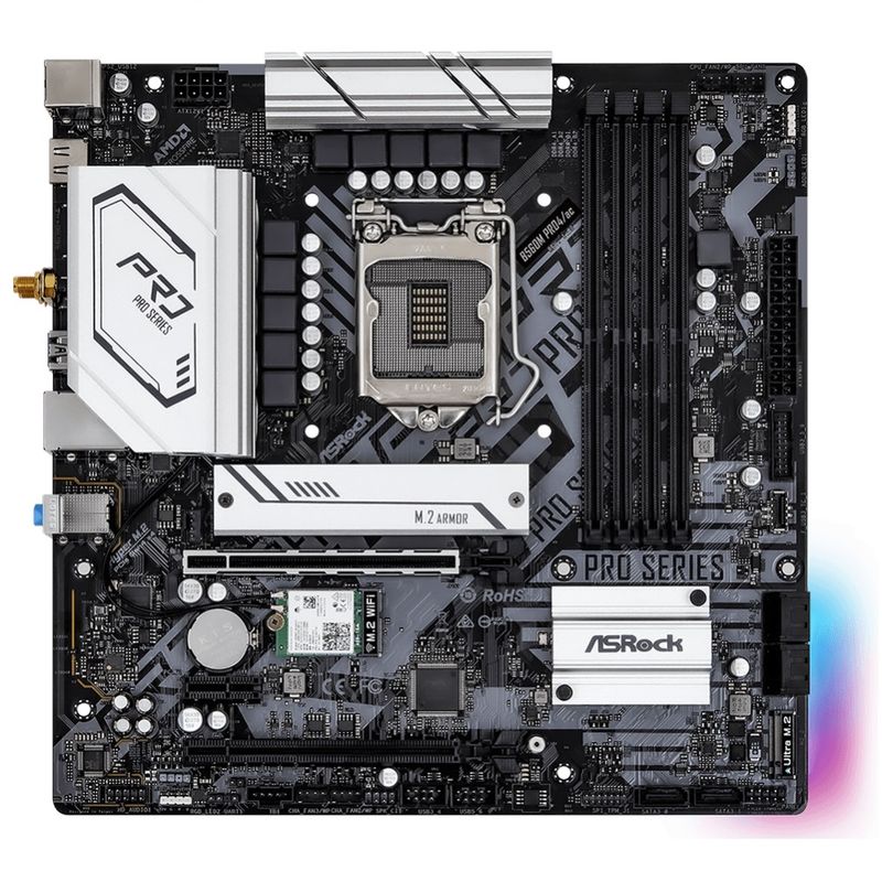122585-2-Placa_mae_LGA_1200_ASROCK_B560M_PRO4_AC_Micro_ATX_122585