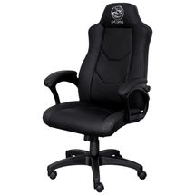 Cadeira Gamer PCYes Mad Racer V6 Turbo - GMADV6TPT (Preto, até 120kg, encosto e braços fixos)
