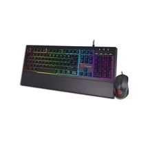 Teclado e Mouse - USB - Thermaltake Tt Sports Challenger Elite RGB CM-CEL-WLXXMB-PB