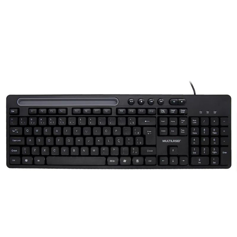122685-1-Teclado_Multimidia_c_suporte_Smartphones_USB_Multilaser_Preto_TC262_122658