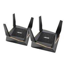 Roteador Wireless - Asus WiFi 6 AX6100 Gaming - RT-AX92U 2 Pack (Tri-Band, AiMesh, MU-MIMO, OFDMA)