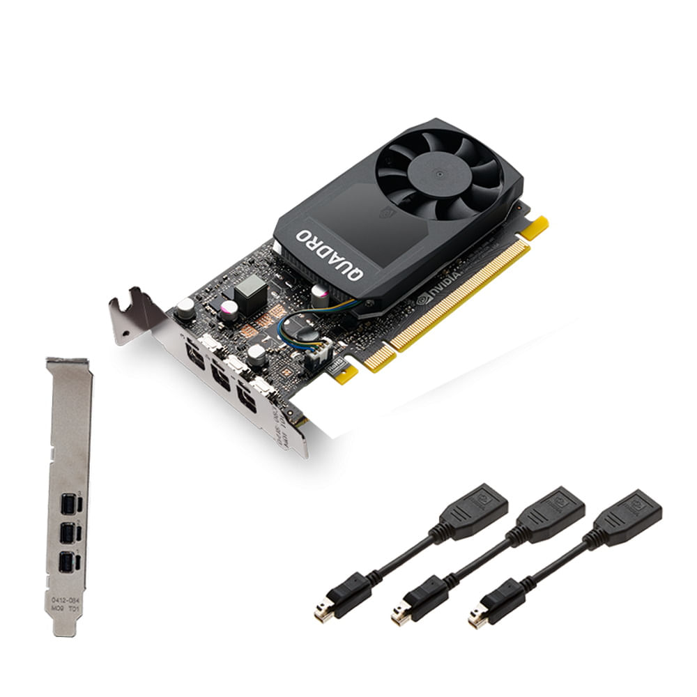 Placa de vídeo NVIDIA Quadro P400 - PNY VCQP400V2-PB (2GB