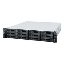NAS Synology Rackstation 12 baias RS2421+ 2U (Ryzen V1500B, 4GB DDR4, 4x 1GbE LAN, 1x PCIe x8, sem discos)