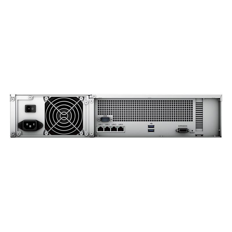 122835-3-NAS_Synology_Rackstation_12_baias_RS2421_2U_Ryzen_V1500B_4GB_DDR4_4x_1GbE_LAN_1x_PCIe_x8_sem_discos_122835