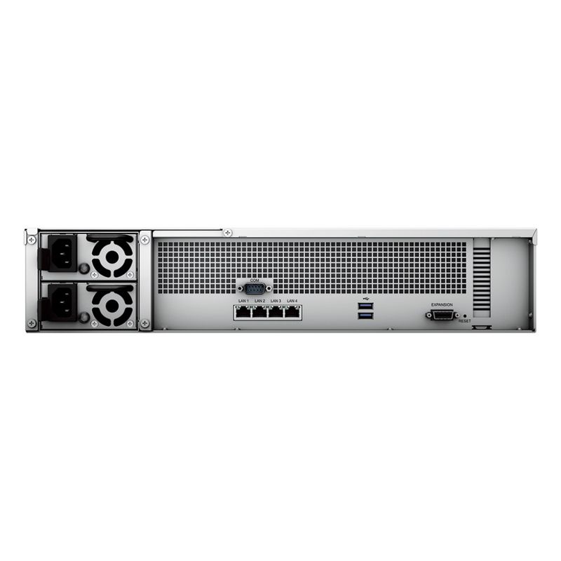 122836-3-NAS_Synology_Rackstation_12_baias_RS2421RP_2U_Ryzen_V1500B_4GB_DDR4_4x_1GbE_LAN_1x_PCIe_x8_2x_PSU_sem_discos_122836