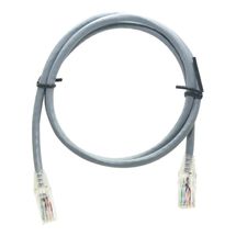 Cabo de Rede 1,5m c/ conectores (Patch) - CAT5e - Furukawa Sohoplus - Cinza (OEM, sem embalagem)