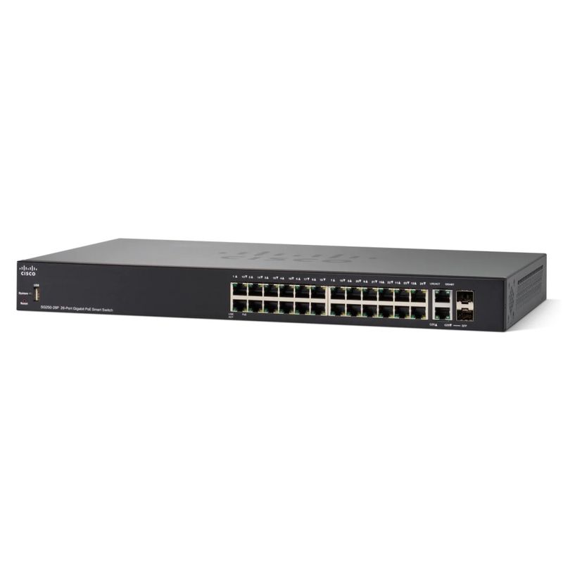 122868-1-Switch_26_Portas_Gerenciavel_10_100_1000_2_SFP_CISCO_SG250_26_K9_BR_122868