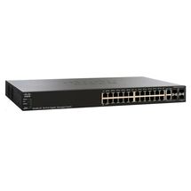 Switch 28 Portas Gerenciável - 10/100/1000 2-SFP + 2-Gigabit CISCO - SG350-28-K9-BR