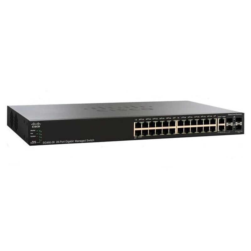 122871-1-Switch_28_Portas_Gerenciavel_10_100_1000_2_SFP_2_Gigabit_CISCO_SG350_28_K9_BR_122871