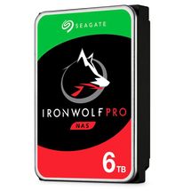 HD 6TB SATA3 Seagate IronWolf PRO - ST6000NE00 (3,5pol, 6Gb/s, 7.200 RPM, 256MB Cache)