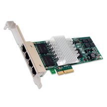 Placa de Rede Intel NC364T Quad Port Server Adapter (4 portas Gigabit, PCI-E 1.0 4x) - 435508-B21