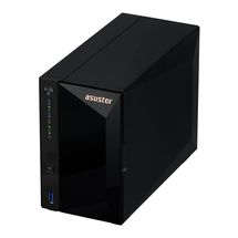 NAS Asustor Drivestor 2 Pro - 2 baias AS3302T (Realtek RTD1296, 2GB DDR4, 1x 2.5GbE LAN, 2x SATA3, sem discos)