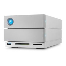HD Externo 32TB USB 3.1 LaCie 2big Dock - STGB32000400 (USB-C Thunderbolt 3, 7.200RPM IronWolf Pro, Rescue)