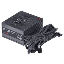 Fonte ATX - 550W - PCYes Electro V2 - 80 Plus Bronze - Preta - ELECV2PTO550W