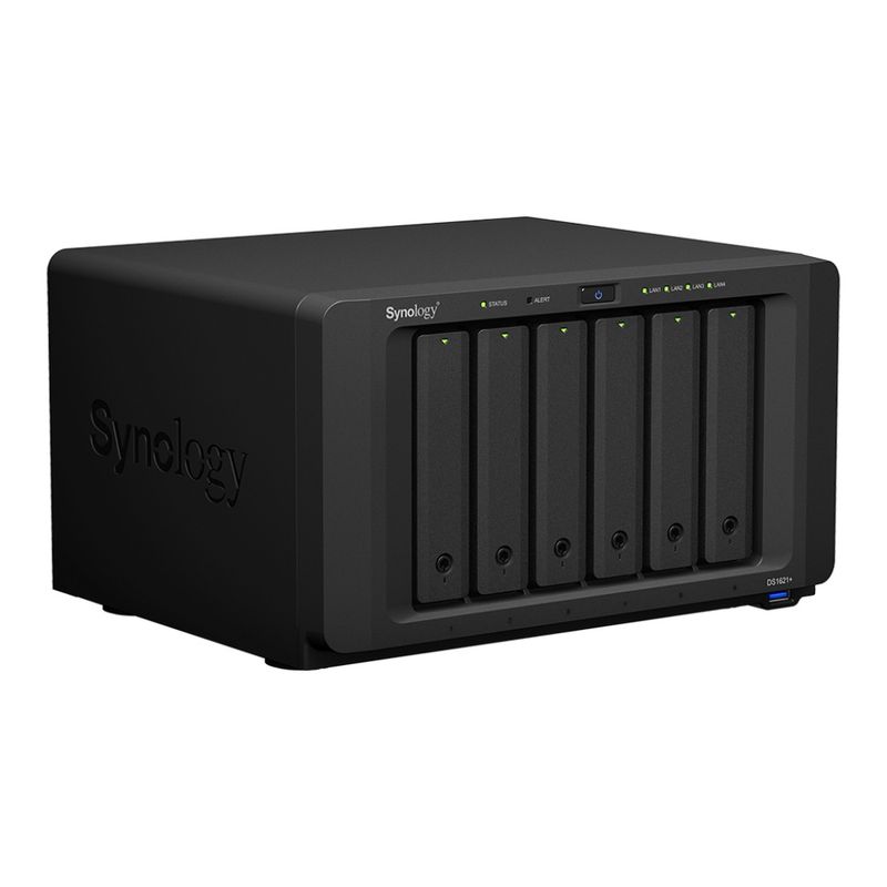 123699-2-NAS_Synology_Diskstation_6_baias_DS1621_96TB_Ryzen_V1500B_4GB_DDR4_2x_M2_nVME_4x_1GbE_LAN_1x_PCIe_x8_slot_123699