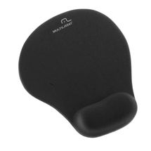 Mouse pad c/ apoio de pulso - Multilaser - Preto - AC021 - Ergonômico em gel