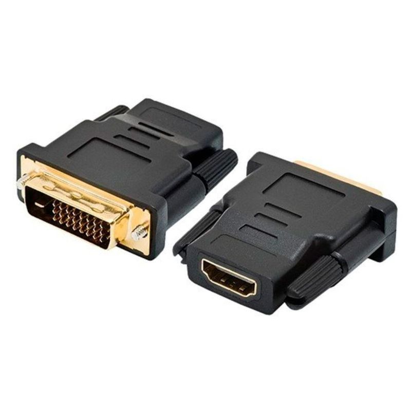 Adaptador de Video DVI D Macho HDMI Femea MD9 7239 Waz