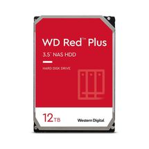 HD 12TB SATA3 Western Digital Red Plus - WD120EFBX (3,5pol, 6Gb/s, 7.200 RPM, CMR, 256MB Cache, CMR)