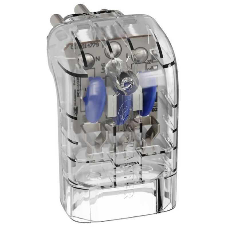 124468-1-DPS_1_tomada_iClamper_Pocket_Fit_3P_10A_Transparente_15407_124468