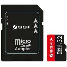 Cartão de memória - microSDHC - 32GB - Sandisk - Classe 10 - S3+ - S3SDC10UI/32GB