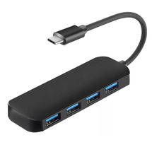 Hub USB 3.0 - 4 portas - MD9 - Preto - 9250