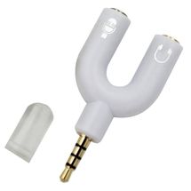 Adaptador - P2 Fêmea > P3 Macho - Branco - MD9 - 8015