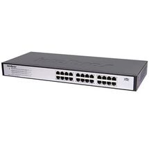 Switch 24 Portas - Gigabit 10/100/1000 Mbps - Intelbras  - Sg2400 QR+