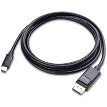Cabo Adaptador de Vídeo - Mini Displayport 1.4 > Displayport - 1,8m - Cable Matters - 101017-BLK-6 - Preto