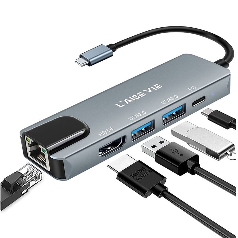 124698-1-Hub_USB_C_30_5_em_1_1x_USB_20_1x_30_1x_HDMI_1x_RJ_45_Ethernet_100Mbps_1x_USB_C_100W_Laisevie_B09963DQ6Q_124698