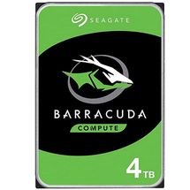 HD 4TB SATA3 Seagate BarraCuda ST4000DM004 (3,5pol, 6Gb/s, 5.400 RPM, 256MB Cache)