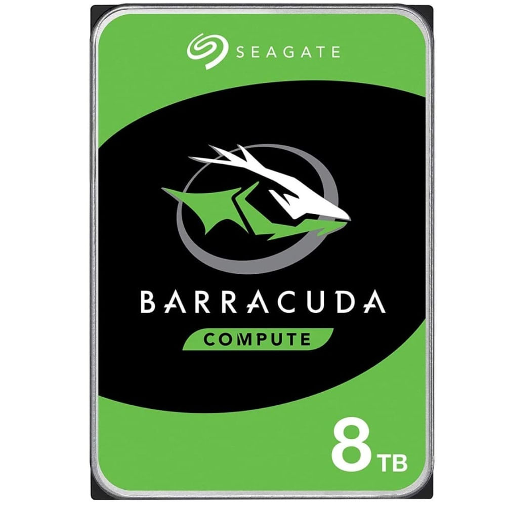 Seagate Disco rígido interno de 8 TB BarraCuda – 3,5