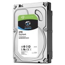 HD 3TB SATA3 Seagate SkyHawk - ST3000VX010 (3,5pol, 6Gb/s, 5.900 RPM, 64MB Cache)