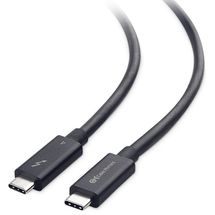 Cabo de dados - USB-C > USB-C 2m - Cable Matters 107022-BLK-2m (100W, 40Gbps, 8K, Thunderbolt 4 Ativo, USB-4, Preto)